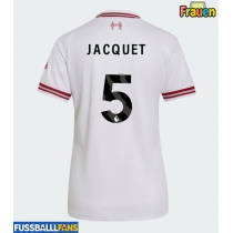 Liverpool Jeremy Jacquet #5 Auswärtstrikot Frauen 2026-27 Kurzarm